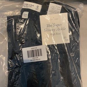 Curve Love super skinny high rise ankle